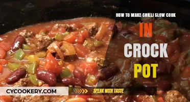 Crock Pot Chilli: Slow-Cooked to Perfection
