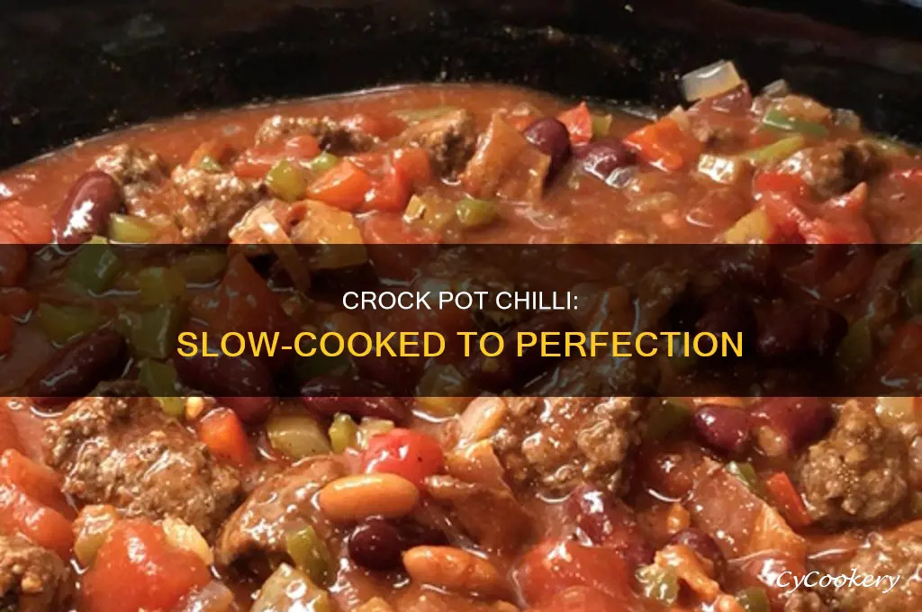 how to make chilli slow cook in crock pot