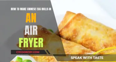 Air-Fryer Chinese Egg Rolls: Quick, Easy, and Delicious!