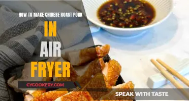 Air-Fried Chinese Roast Pork: Quick, Crispy, and Delicious!