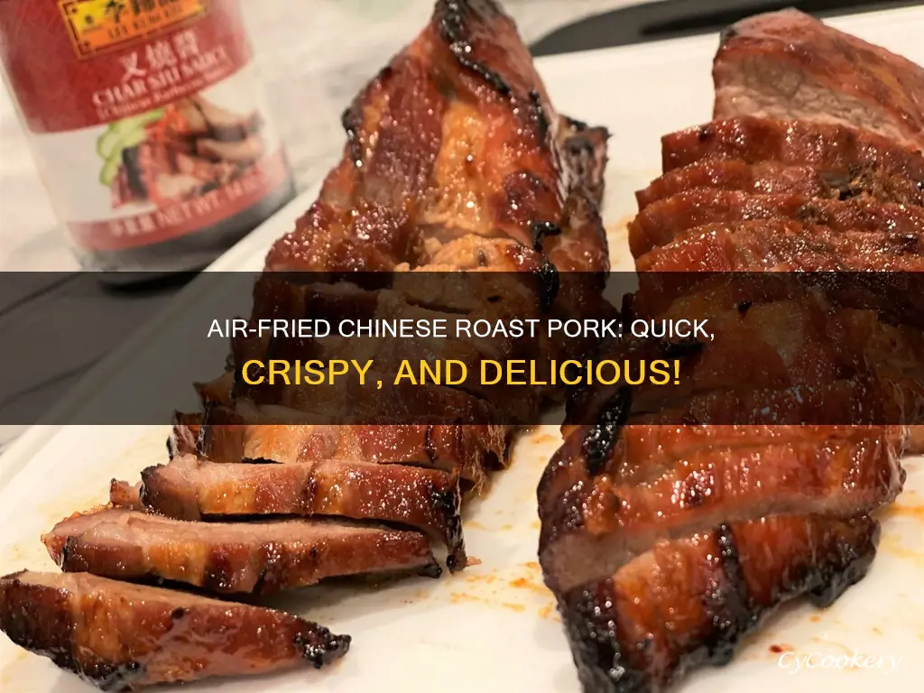 how to make chinese roast pork in air fryer