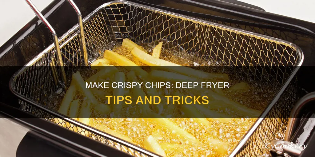 how to make chips crispy in a deep fryer