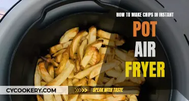 Making Chips with an Instant Pot Air Fryer