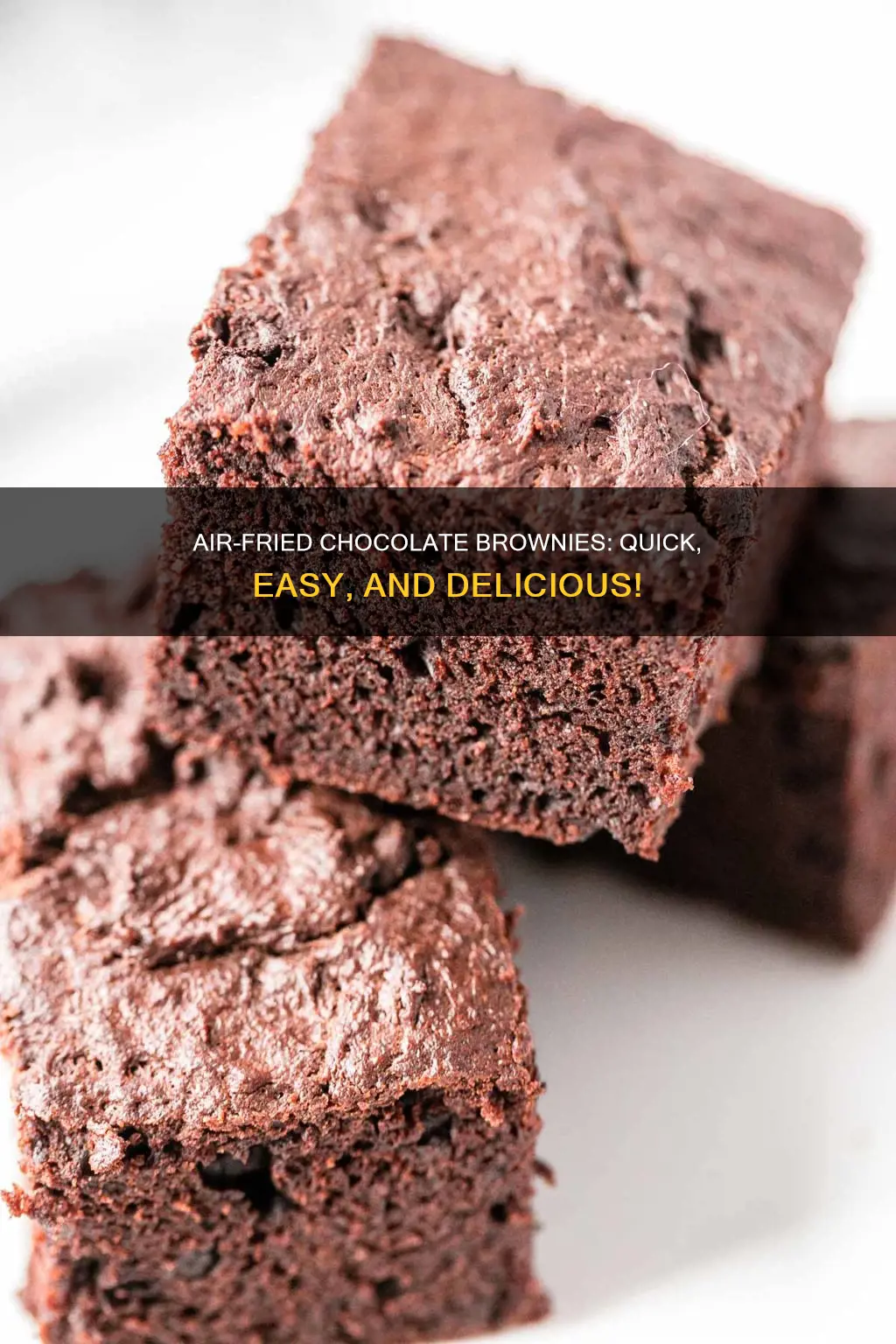 how to make chocolate brownie in air fryer