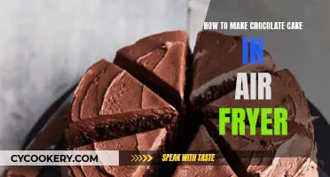 Air-Fried Chocolate Cake: A Quick, Easy Treat