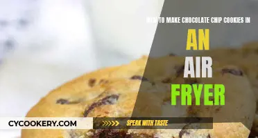 Air-Fried Chocolate Chip Cookies: Quick, Easy, Delicious!