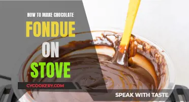 Making Chocolate Fondue: A Quick Stovetop Guide