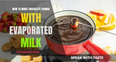 Chocolate Fondue: Evaporated Milk Magic in 5 Steps