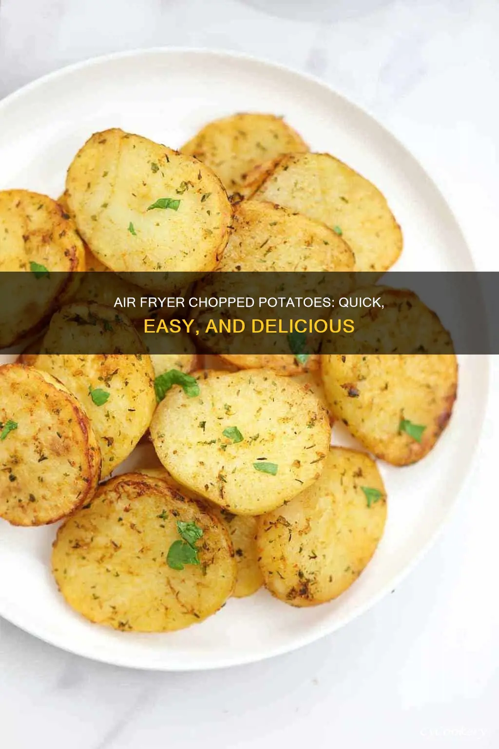 how to make chopped potatoes in air fryer