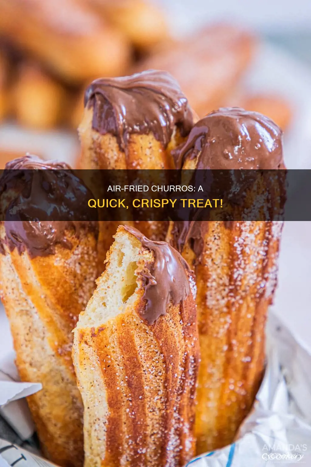 how to make churro in air fryer