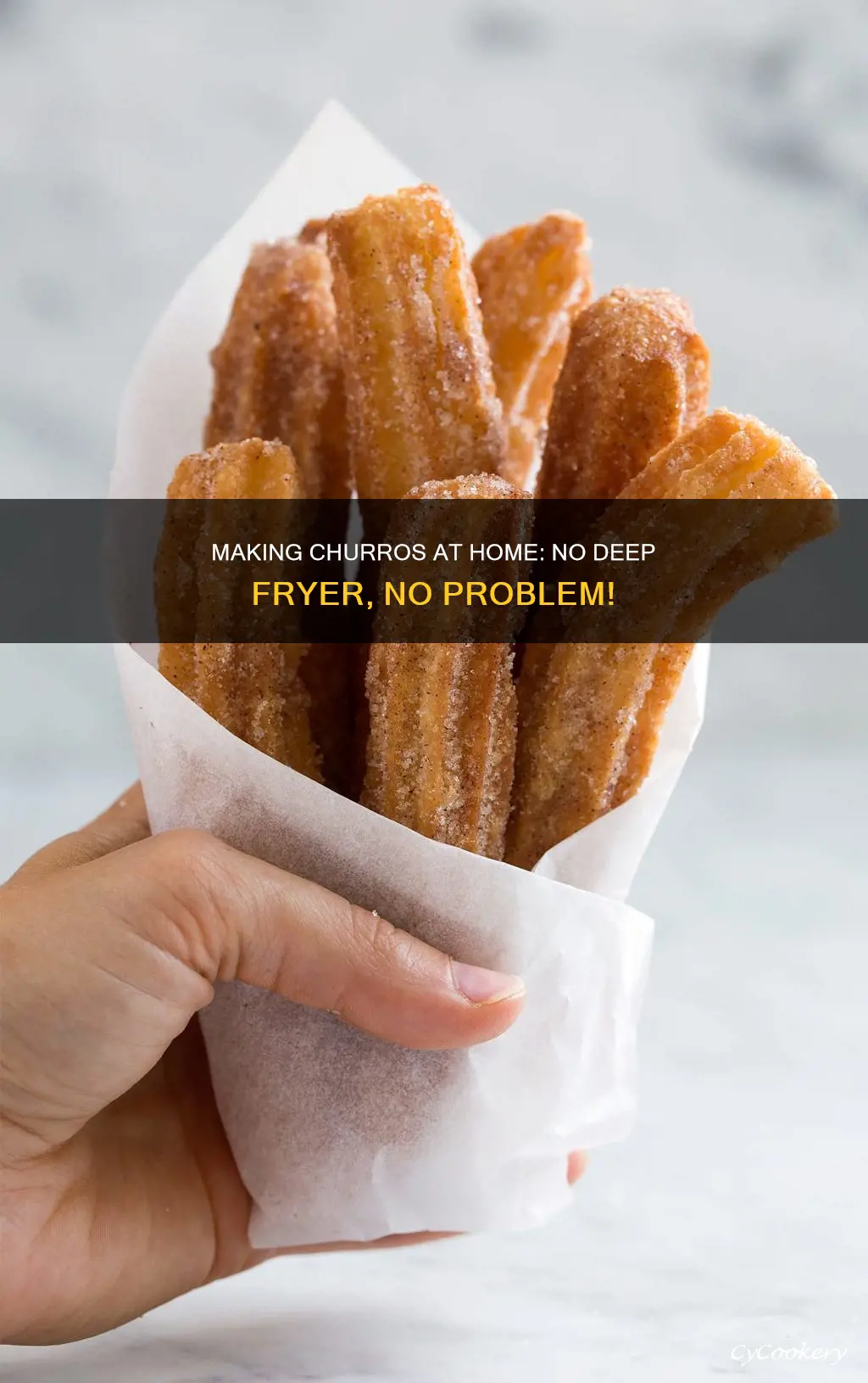 how to make churros at home without a deep fryer