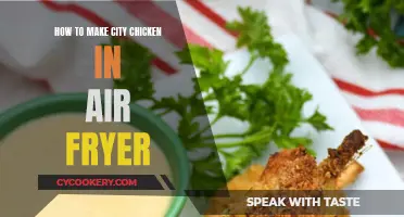 Air-Fryer City Chicken: A Tasty, Quick Treat