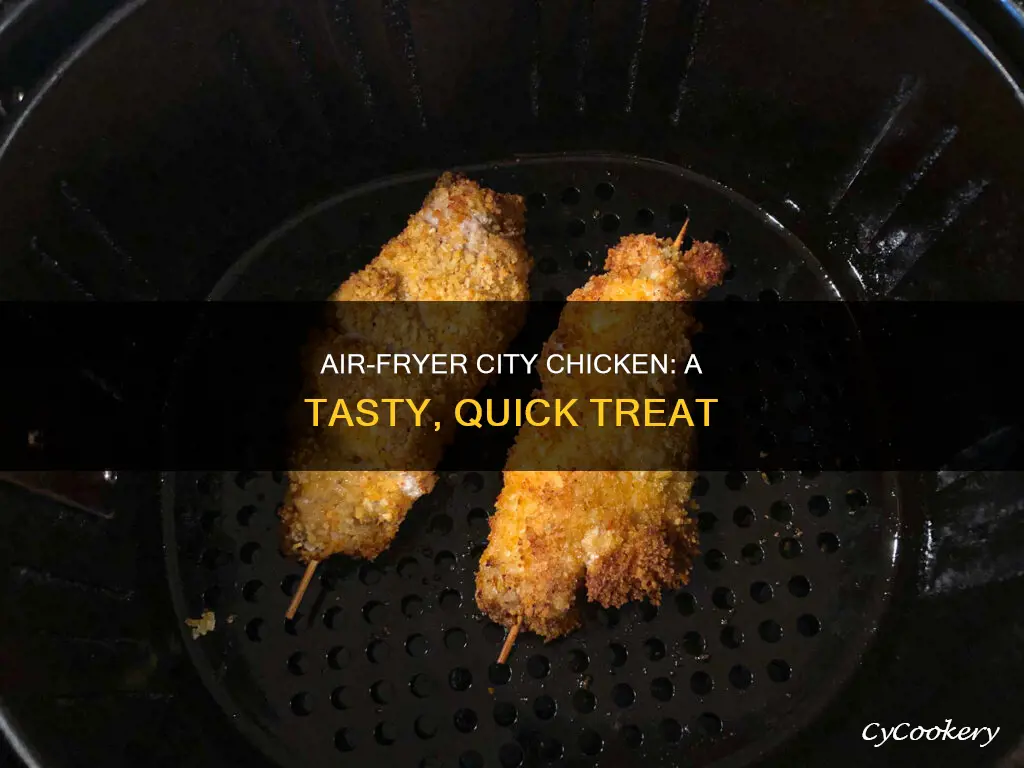 how to make city chicken in air fryer