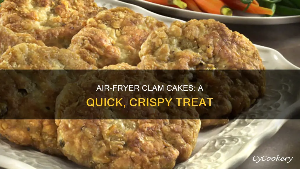 how to make clam cakes in an air fryer