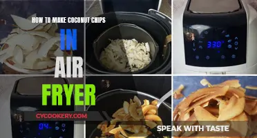 Air-Fryer Coconut Chips: Quick, Easy, and Healthy!