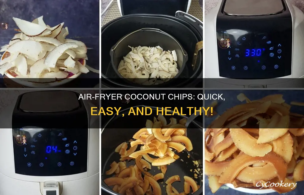 how to make coconut chips in air fryer