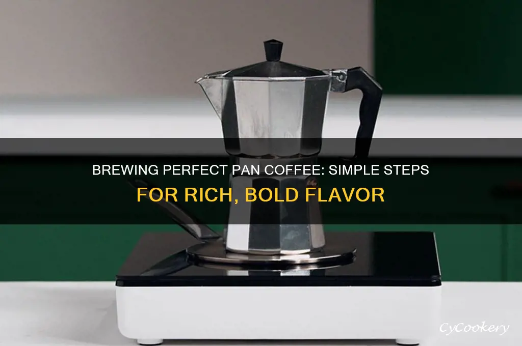 how to make coffee using a pan