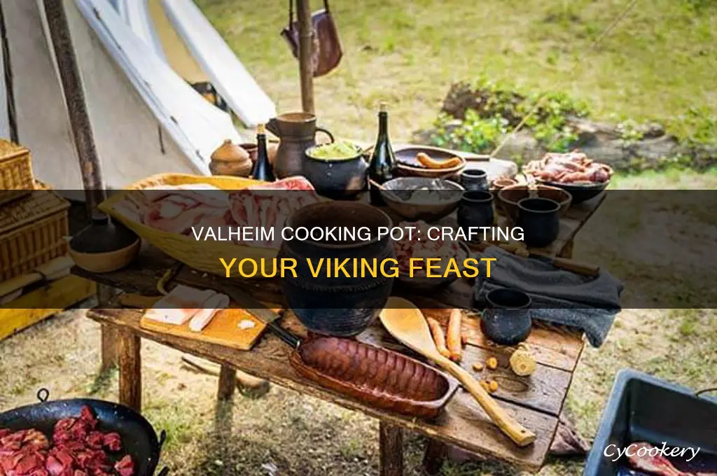 how to make cooking pot valheim