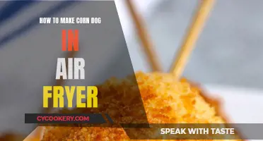 Air-Fryer Corn Dogs: Quick, Easy, and Delicious