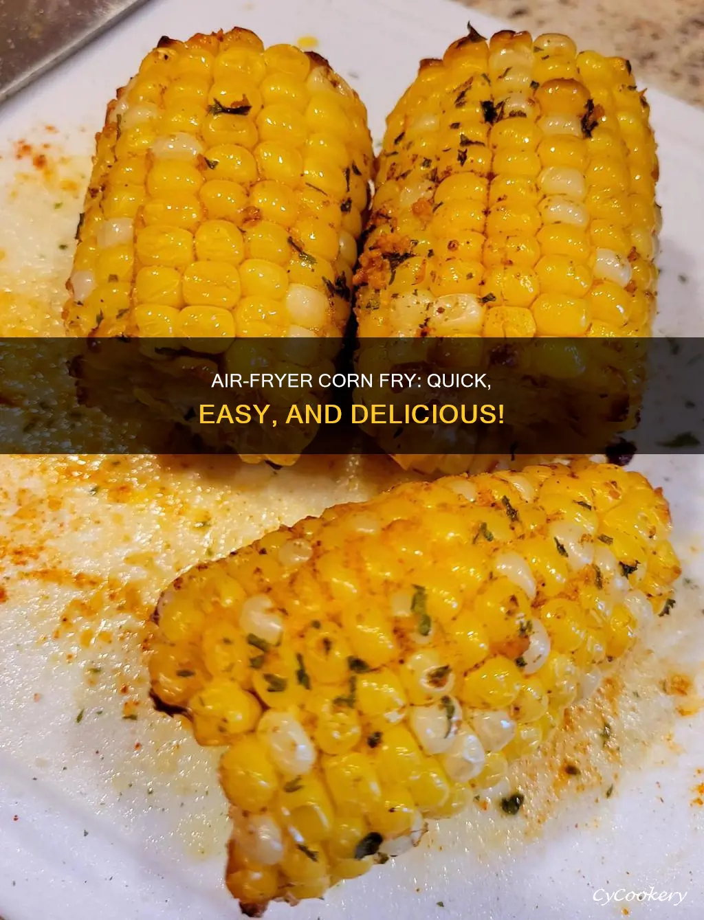 how to make corn fry in air fryer