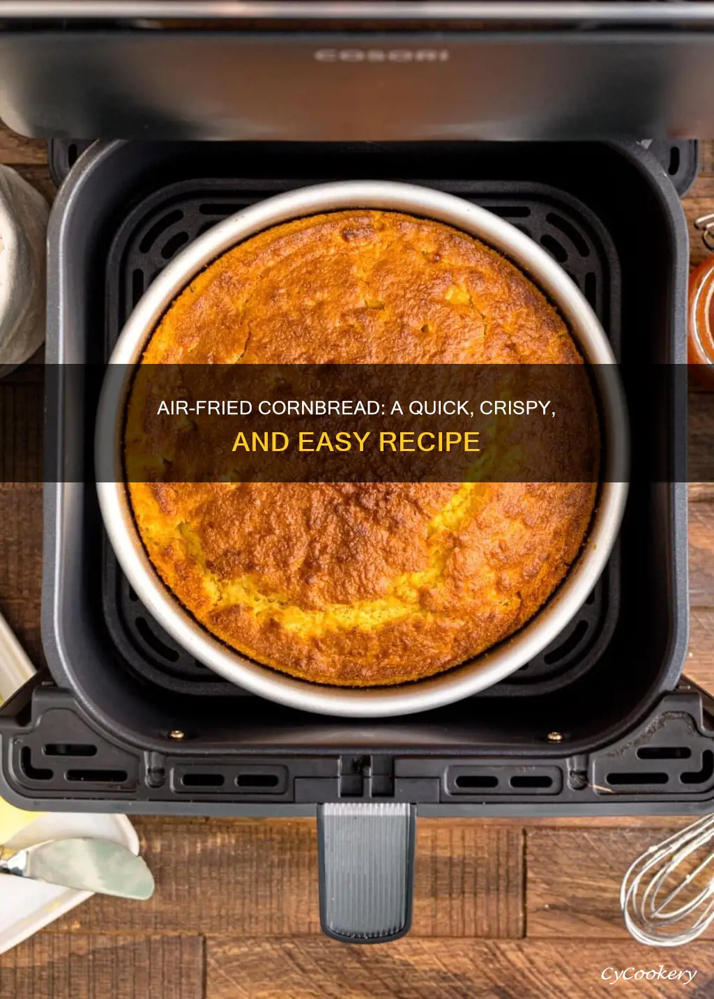 how to make cornbread in air fryer oven