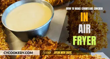 Air-Fried Cornflake Chicken: A Quick, Crunchy Treat