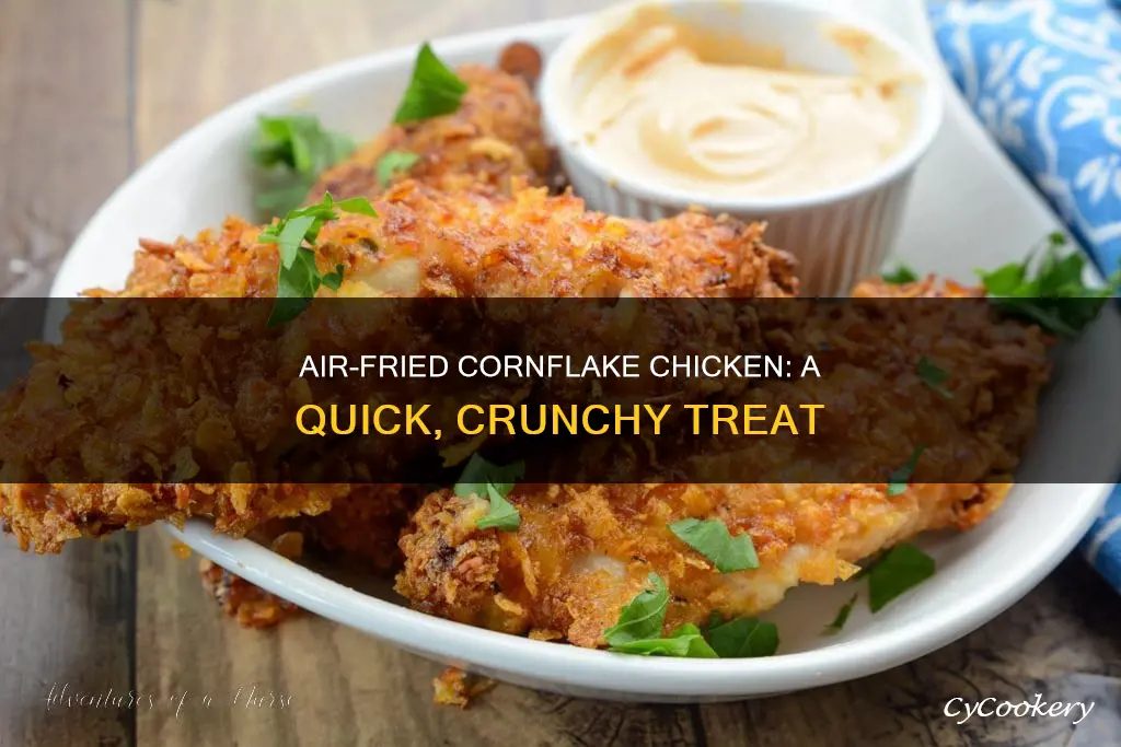 how to make cornflake chicken in air fryer