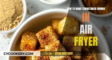 Air-Fryer Cornstarch Chunks: A Quick, Crispy Treat