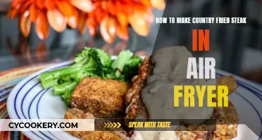 Air-Fryer Country-Fried Steak: Quick, Crispy Comfort Food