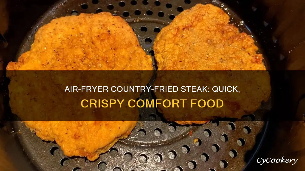 how to make country fried steak in air fryer