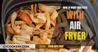 Air Fryer Crab Sticks: A Quick, Crispy Treat