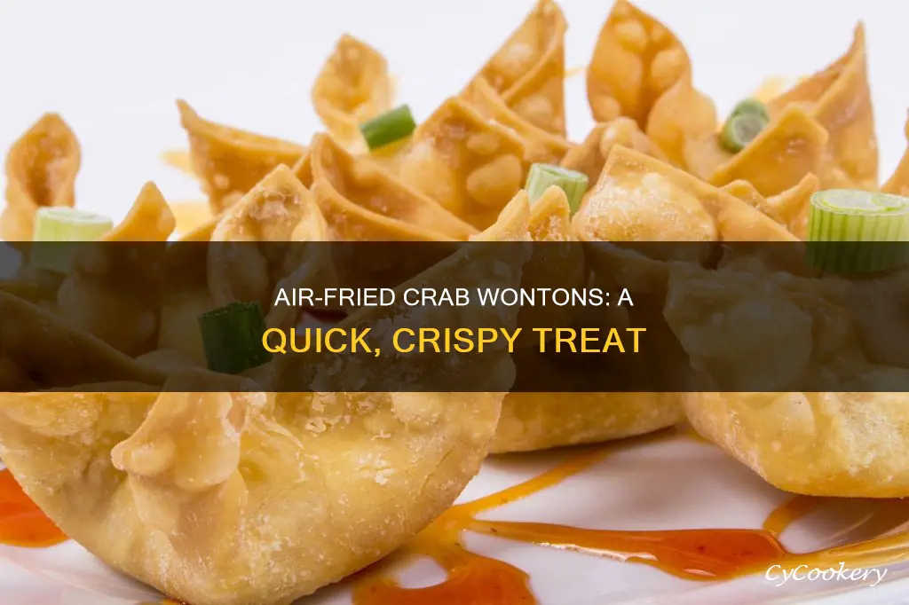 how to make crab wontons in air fryer