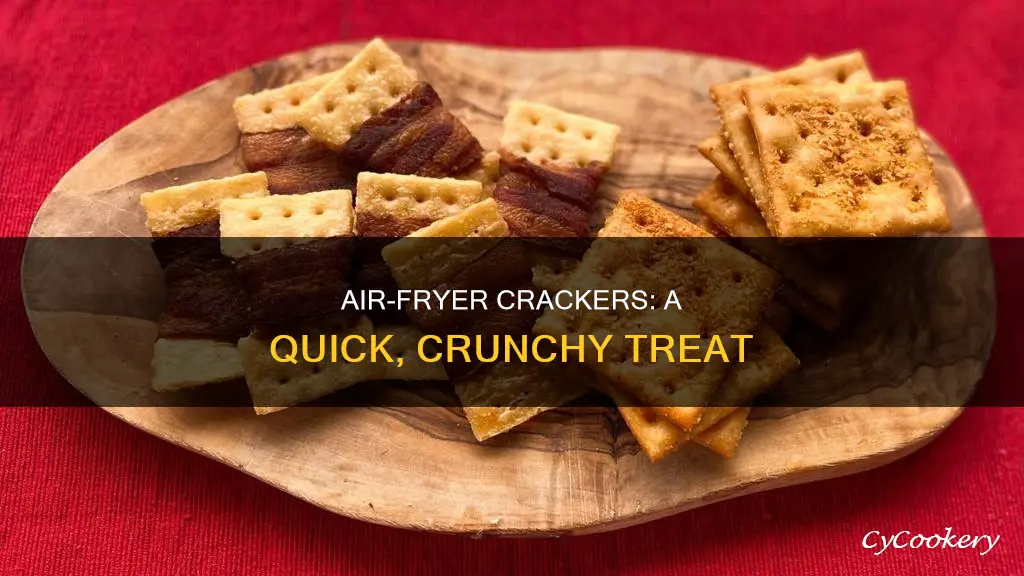 how to make crackers in air fryer