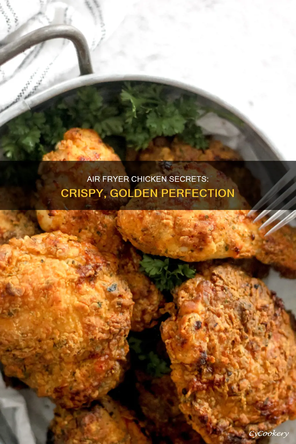 how to make crispy air fryer chicken