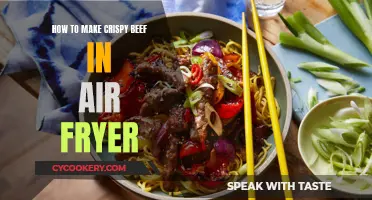 Air-Fryer Crispy Beef: Quick, Easy, and Delicious