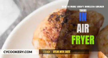 Air-Fryer Crispy Boneless Chicken Thighs: The Perfect Recipe