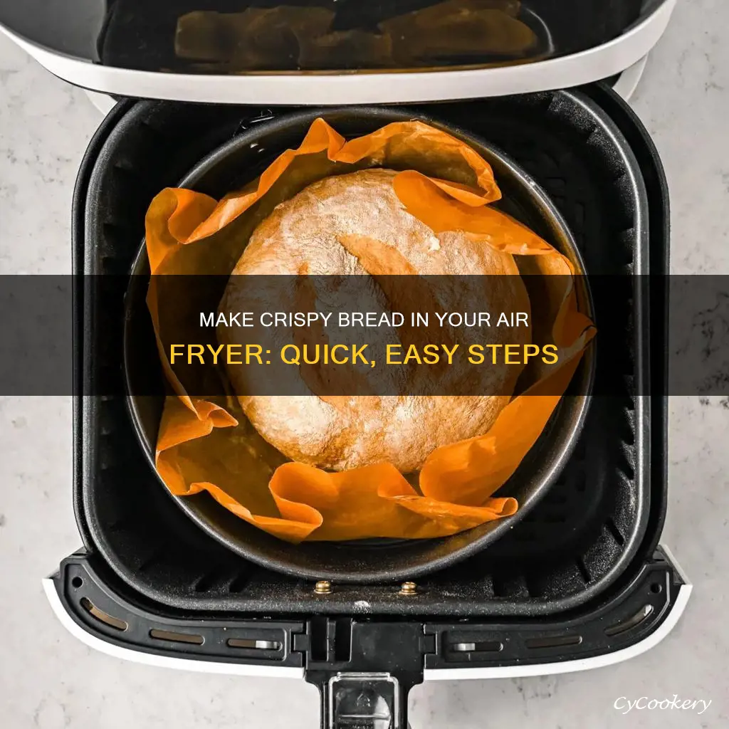 how to make crispy bread in air fryer