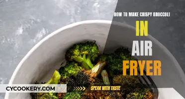 Air-Fryer Crispy Broccoli: Quick, Easy, and Healthy!