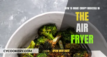 Air-Fryer Crispy Broccoli: Quick, Easy, and Delicious!