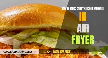 Air-Fryer Crispy Chicken Sandwich Perfection