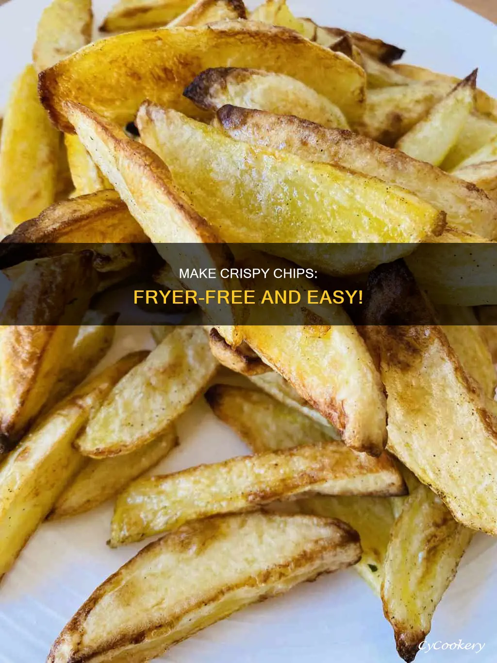 how to make crispy chips without a fryer