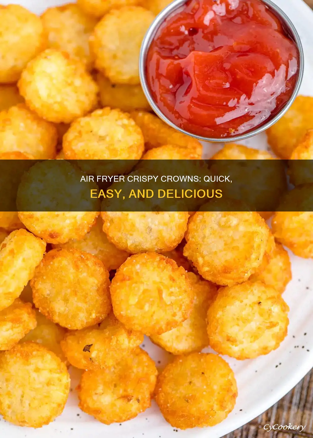 how to make crispy crowns in air fryer