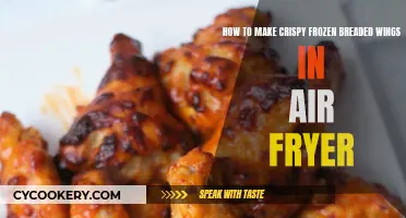 Air Fryer Magic: Crispy Breaded Wings Perfection