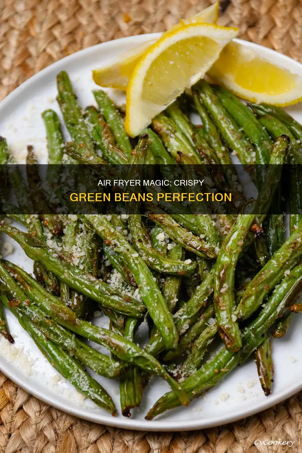 how to make crispy green beans in air fryer