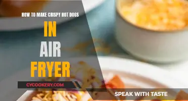 Air Fryer Crispy Hot Dogs: Quick, Easy, Delicious