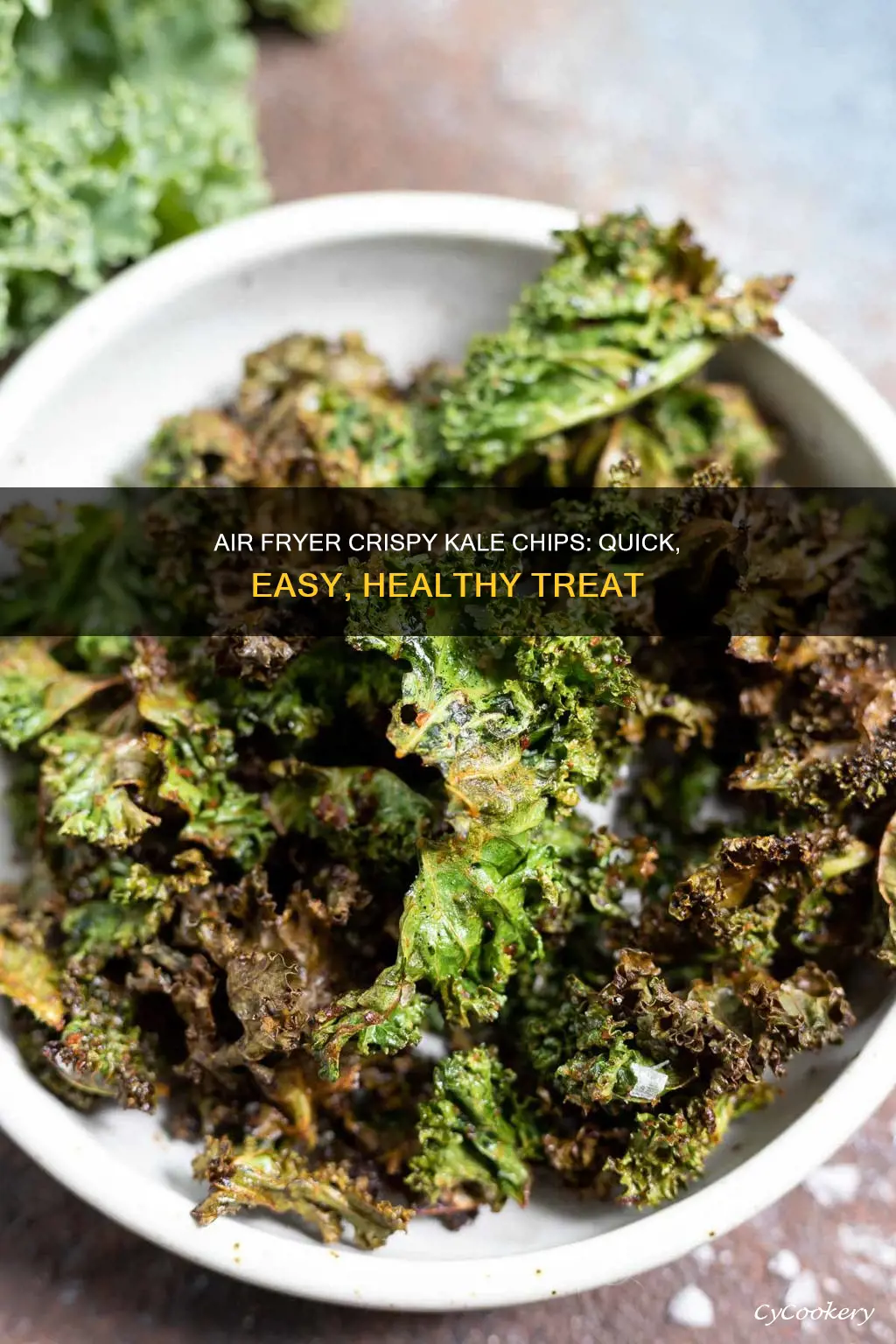 how to make crispy kale chips in air fryer