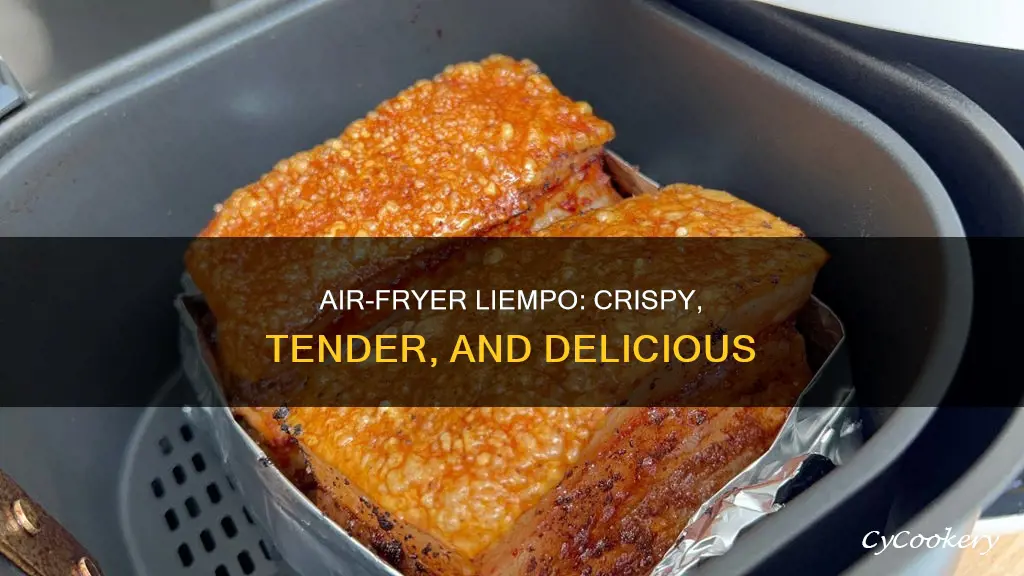 how to make crispy liempo in air fryer