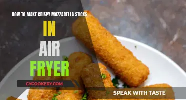 Air Fryer Mozzarella Sticks: Crispy, Cheesy Perfection