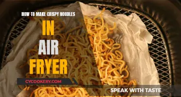 Air-Fryer Crispy Noodles: Quick, Easy, and Delicious!