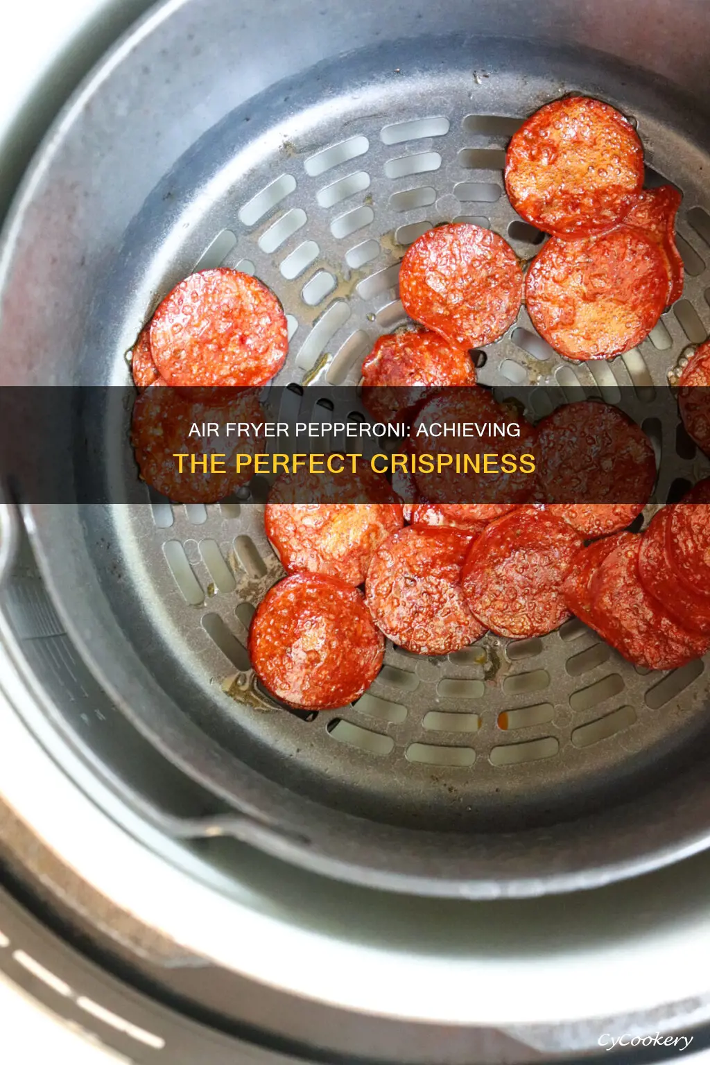 how to make crispy pepperoni in air fryer